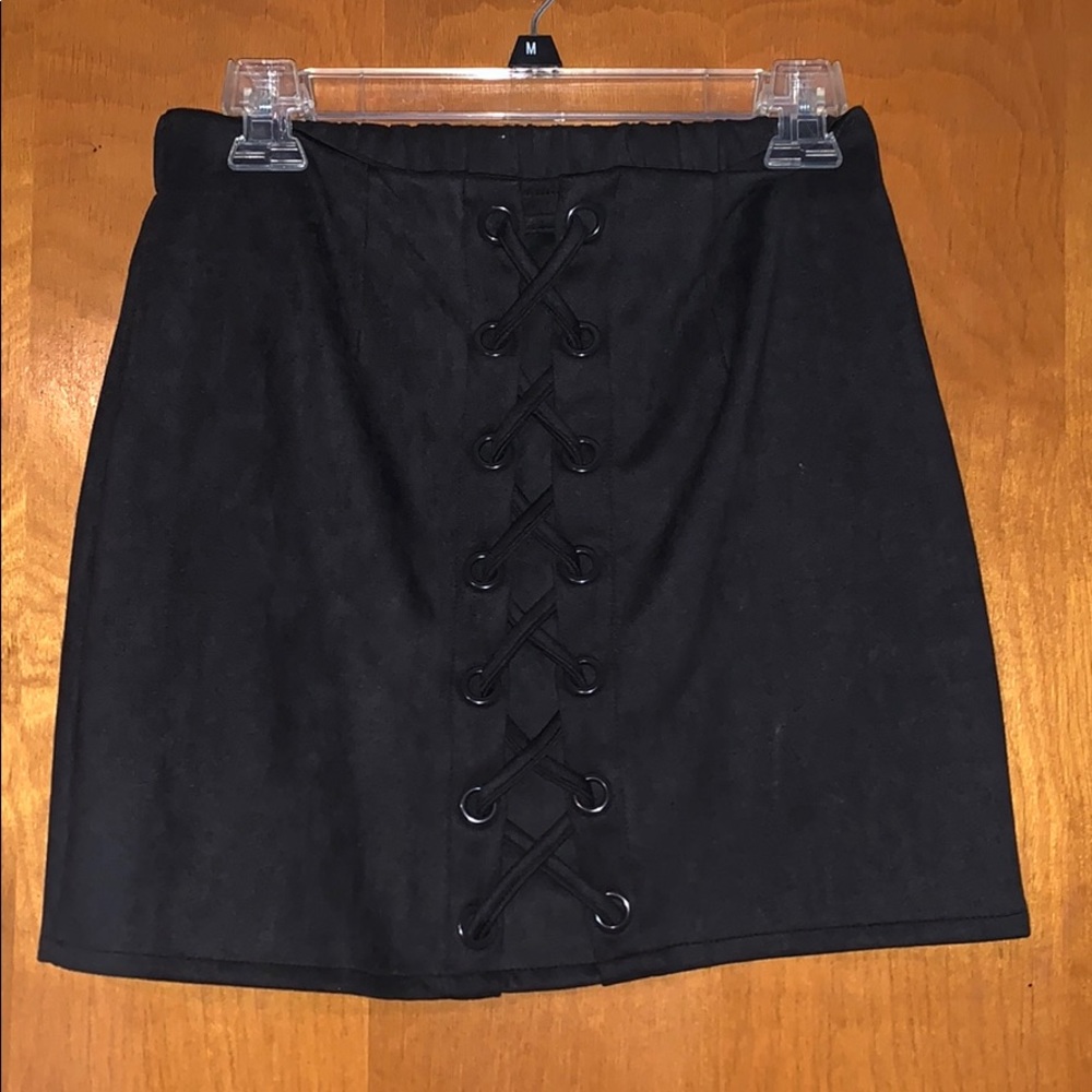 Suede Skirt